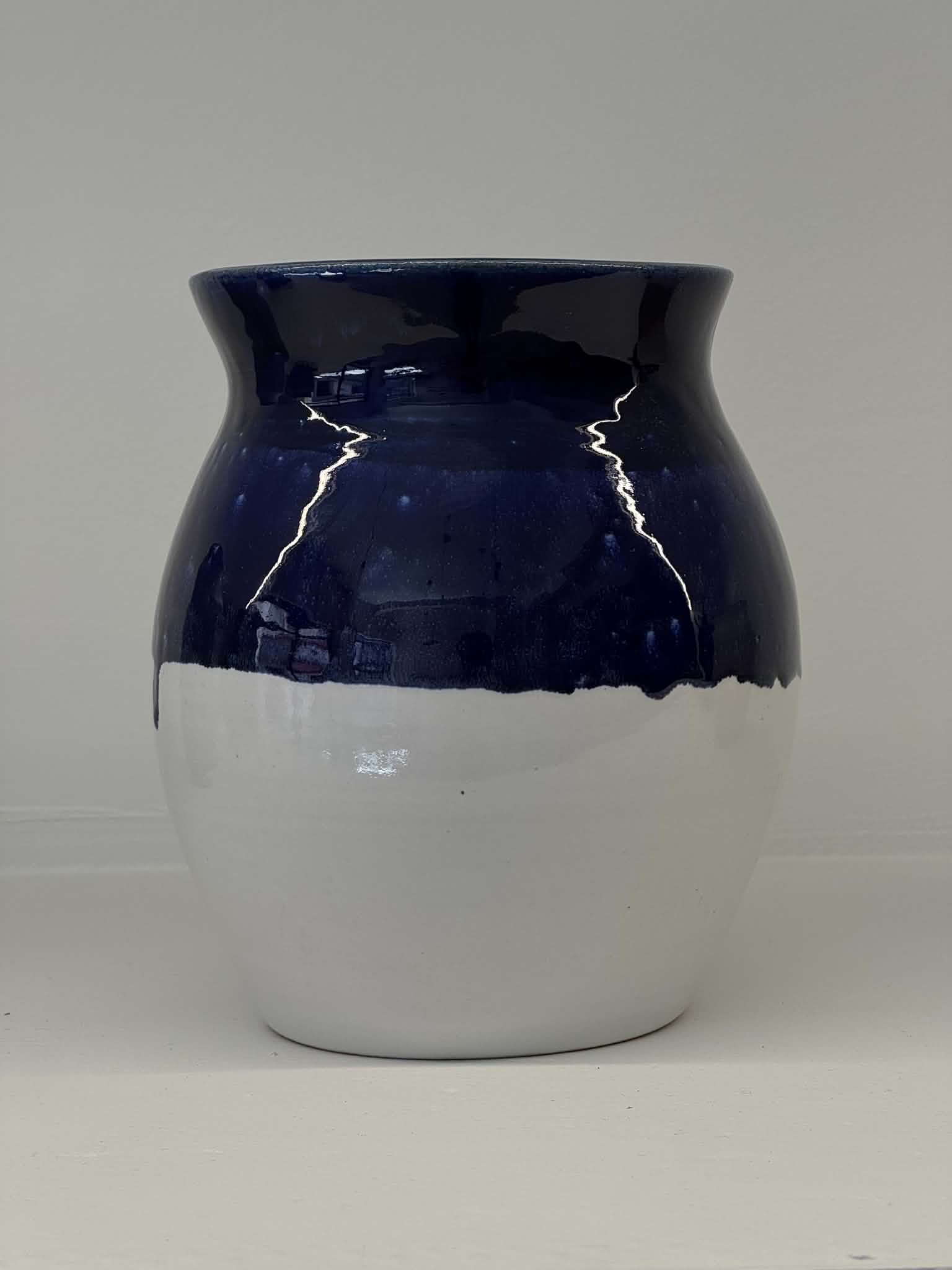 Blue Studio Vase - Studio Front